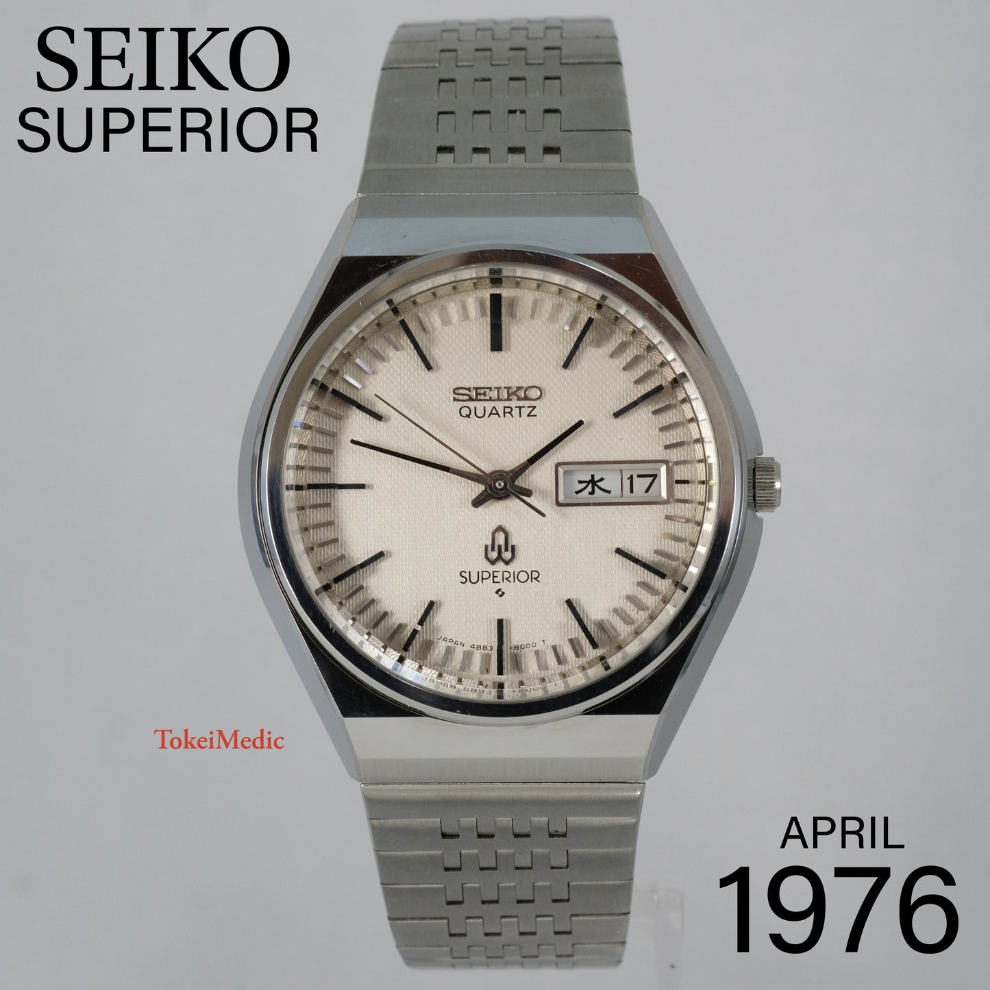 1976 Seiko Superior 4883-8001