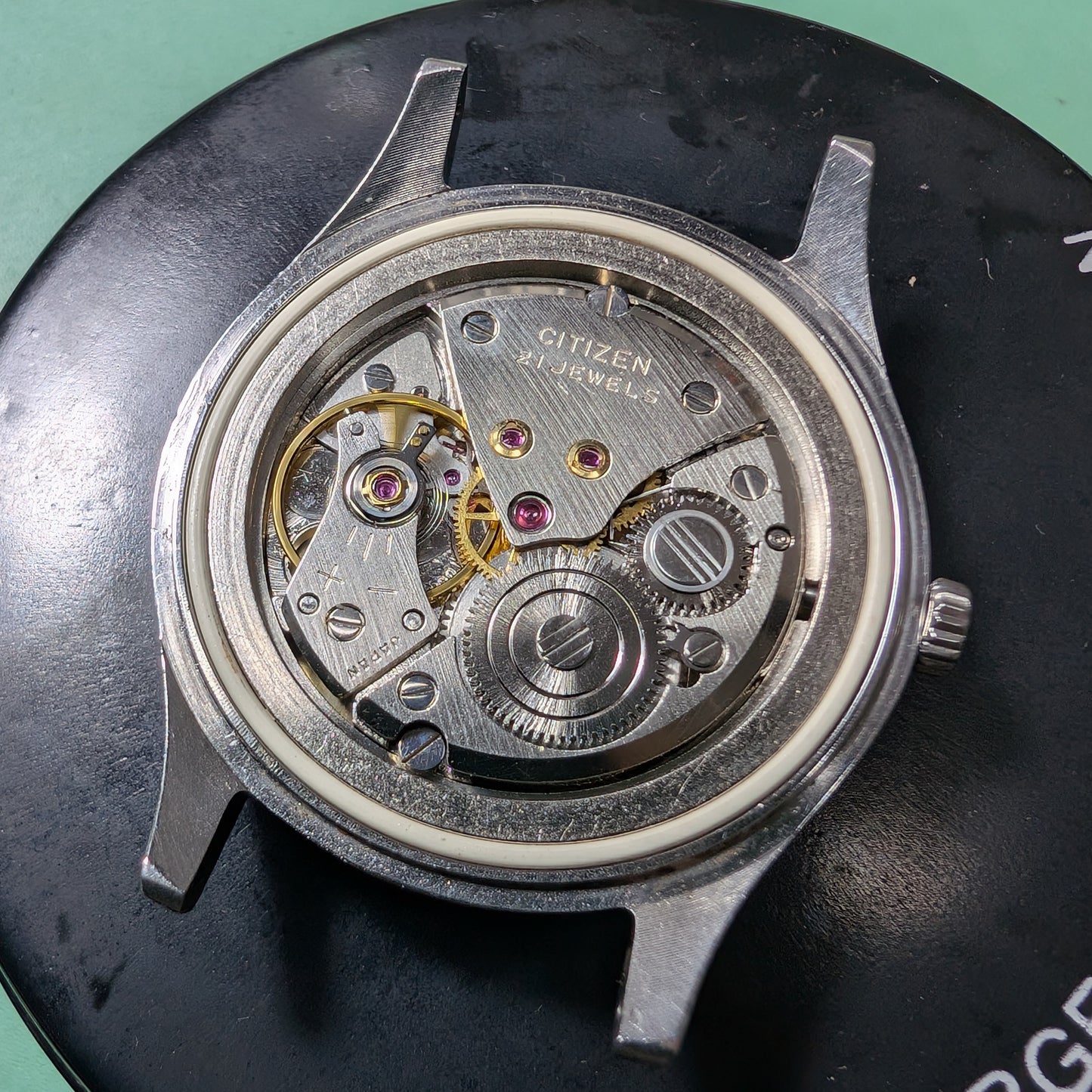 1979 Citizen Homer Second Setting Japan National Railway Watch