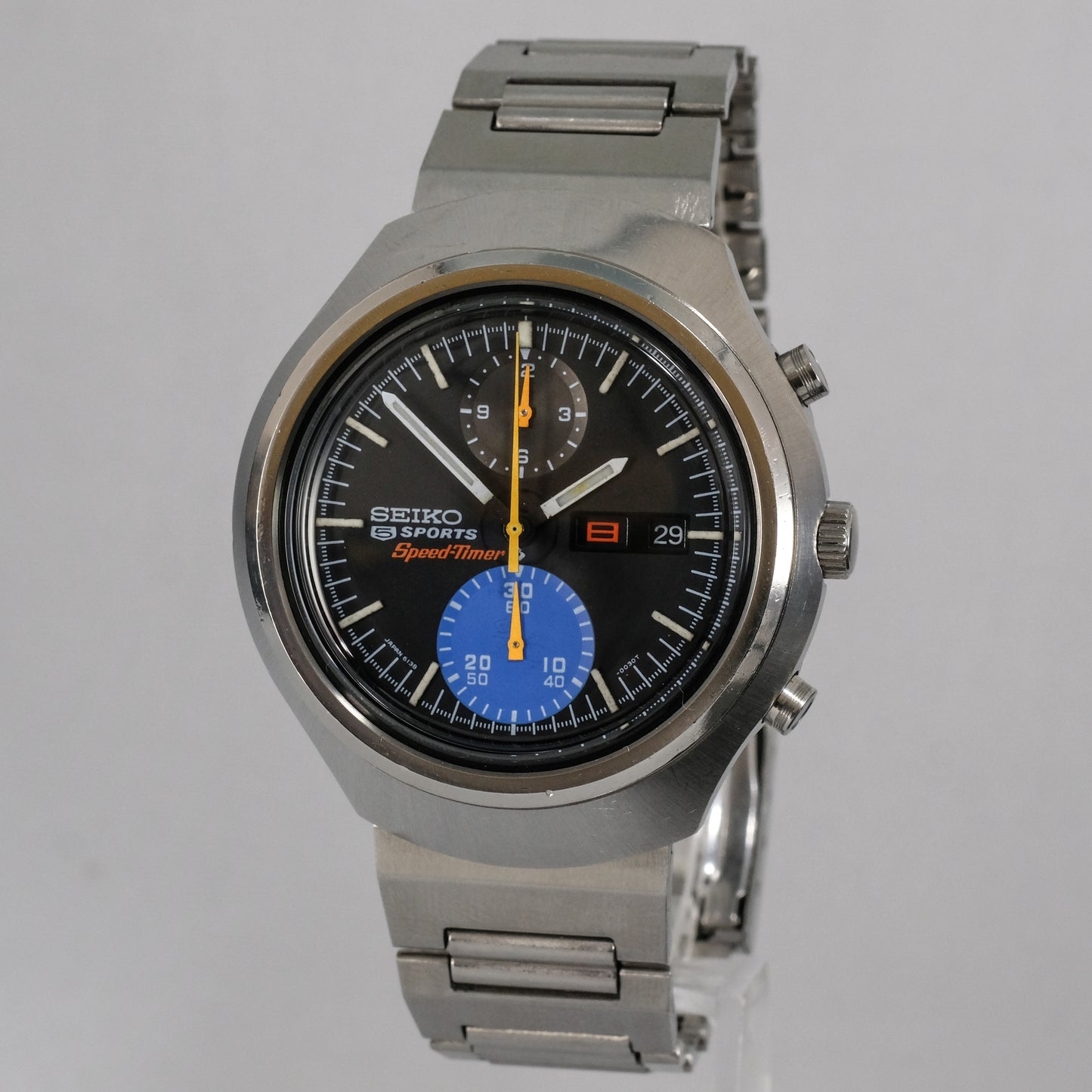 1971 Seiko 5 Sports SpeedTimer, Tokei Zara" 6138-0020