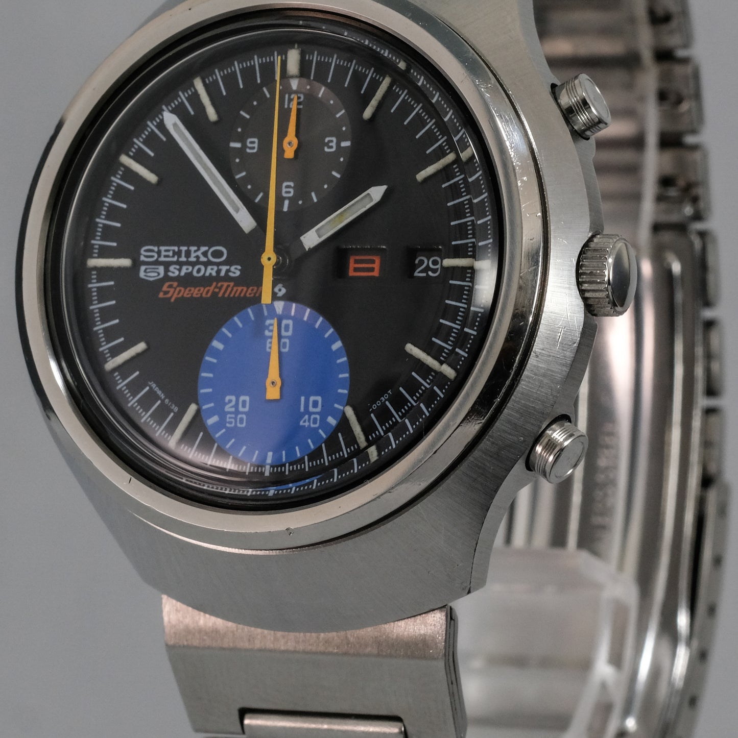 1971 Seiko 5 Sports SpeedTimer, Tokei Zara" 6138-0020
