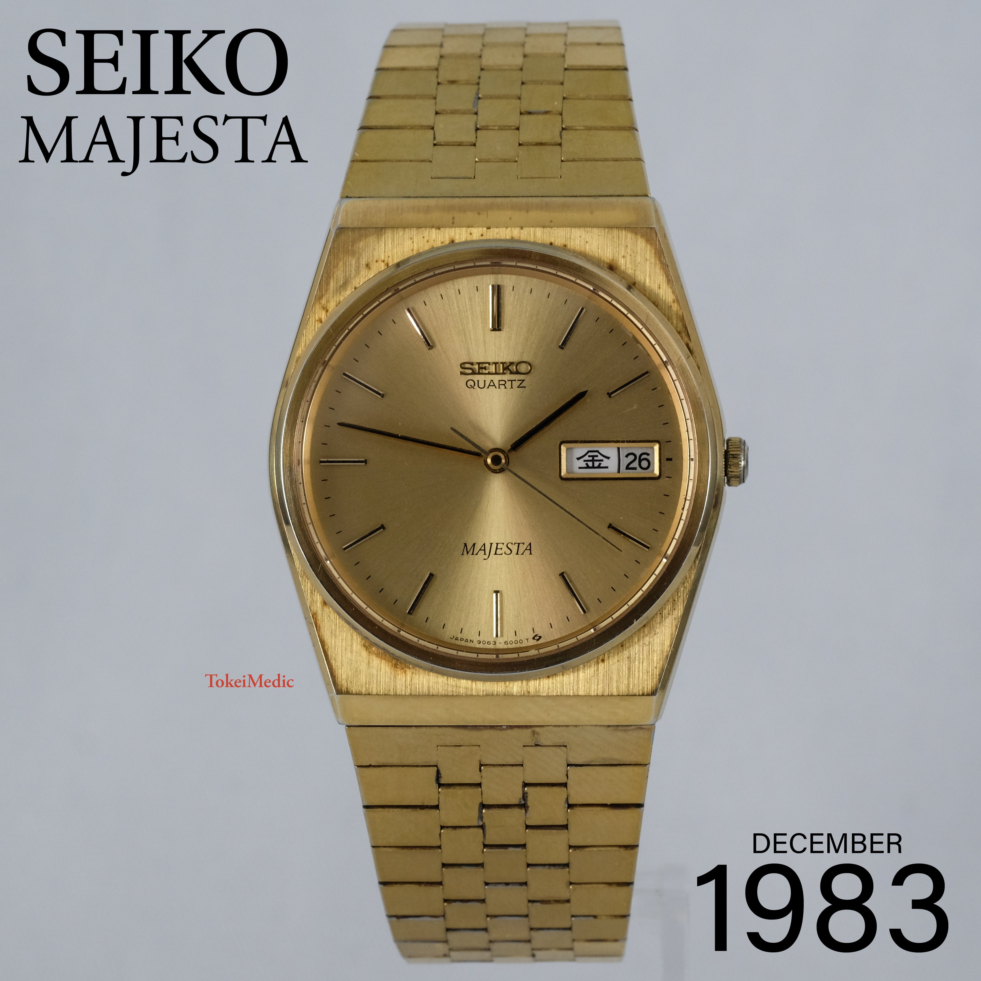 1983 Seiko Majesta 9063-6000 – TokeiMedic