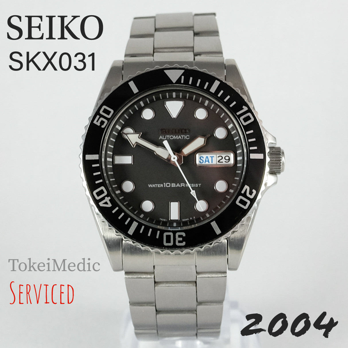 2004 Seiko SKX031 7S26-0040 - Main Image