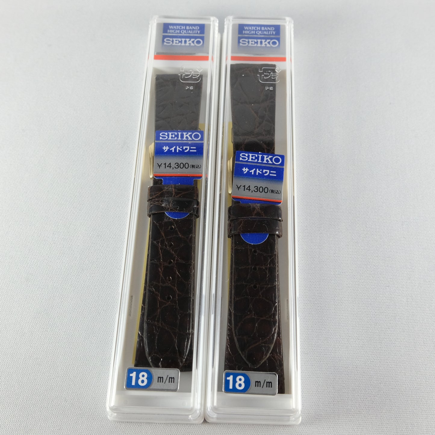Two Seiko Dolce and Four Seiko straps