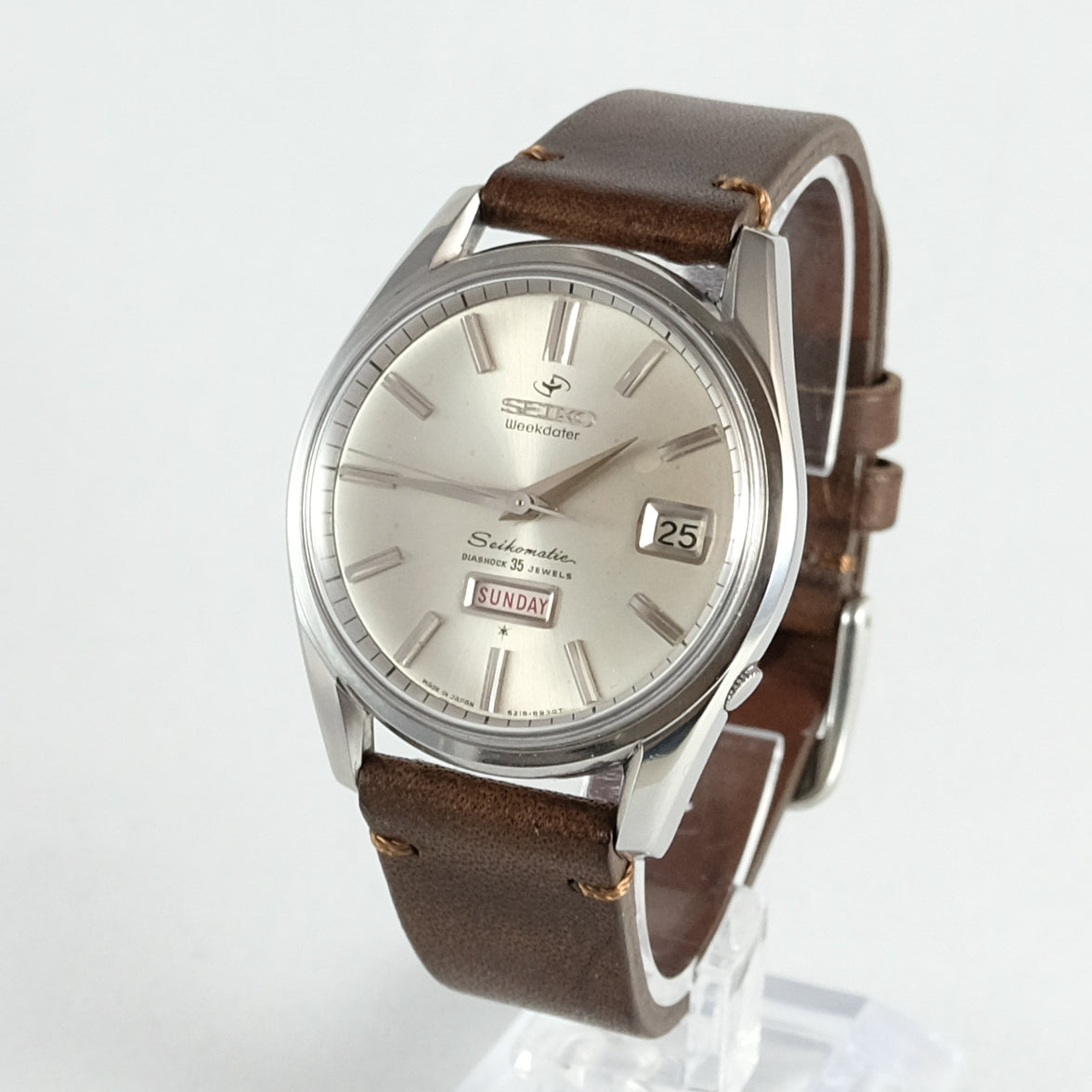 1968 Seiko Weekdater Seikomatic 6218-8970