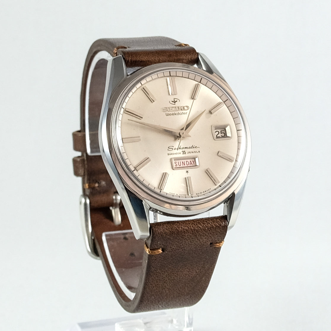 1968 Seiko Weekdater Seikomatic 6218-8970