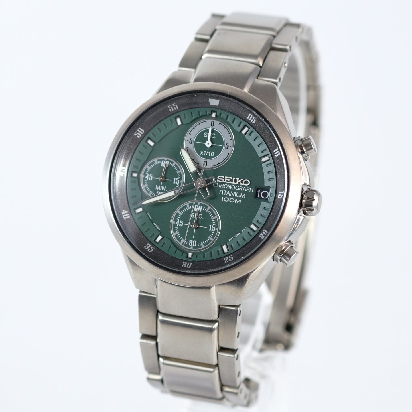 2001 Seiko Chronograph Titanium V657-0B00