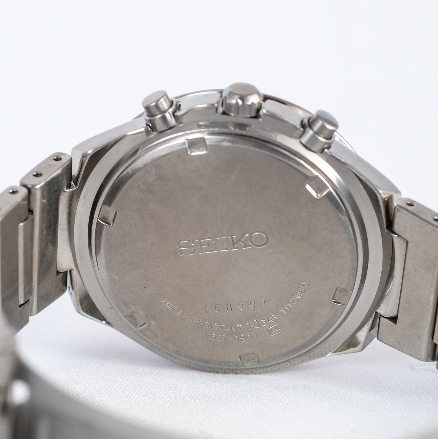 2001 Seiko Chronograph Titanium V657-0B00