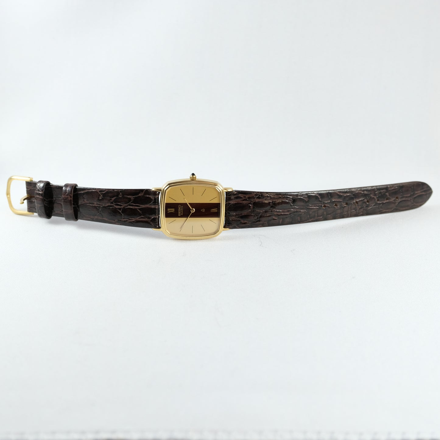 1980 Seiko Quartz 14K Gold 6020-5430
