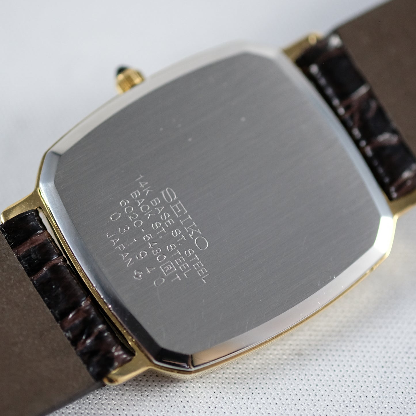 1980 Seiko Quartz 14K Gold 6020-5430