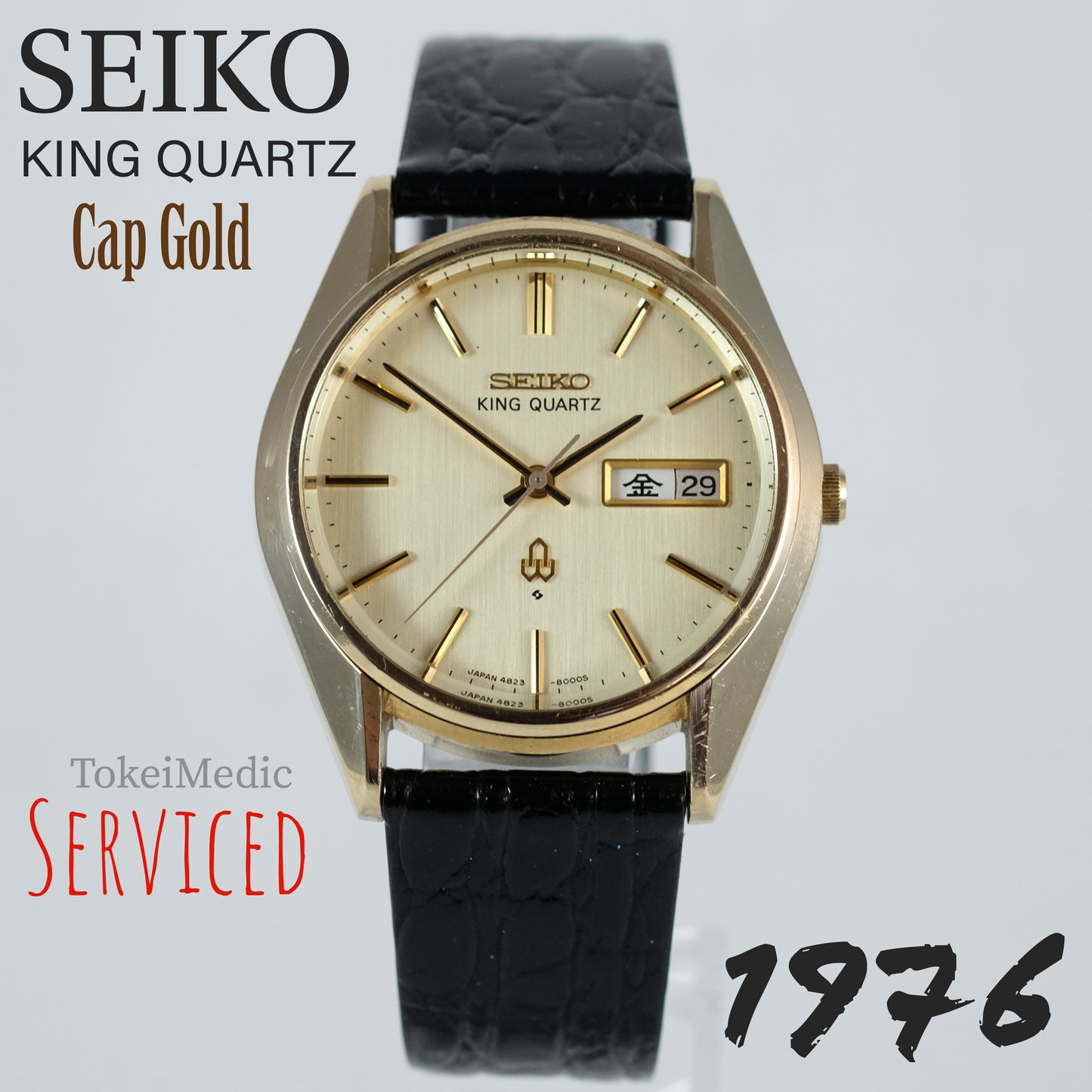 1976 Seiko King Quartz 4823-8000