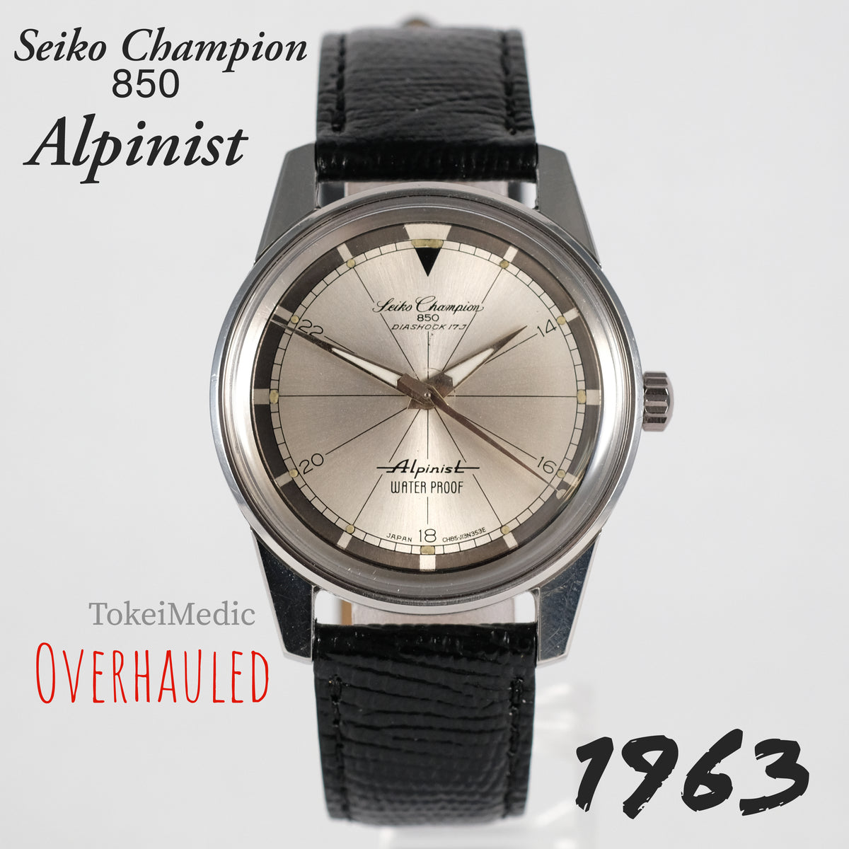 1963 Seiko Champion 850 Alpinist J13079