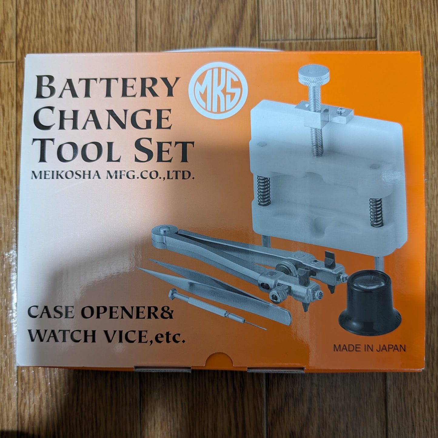 Reserved! MEIKOSHA MKS Press, Case opener and watch vice set