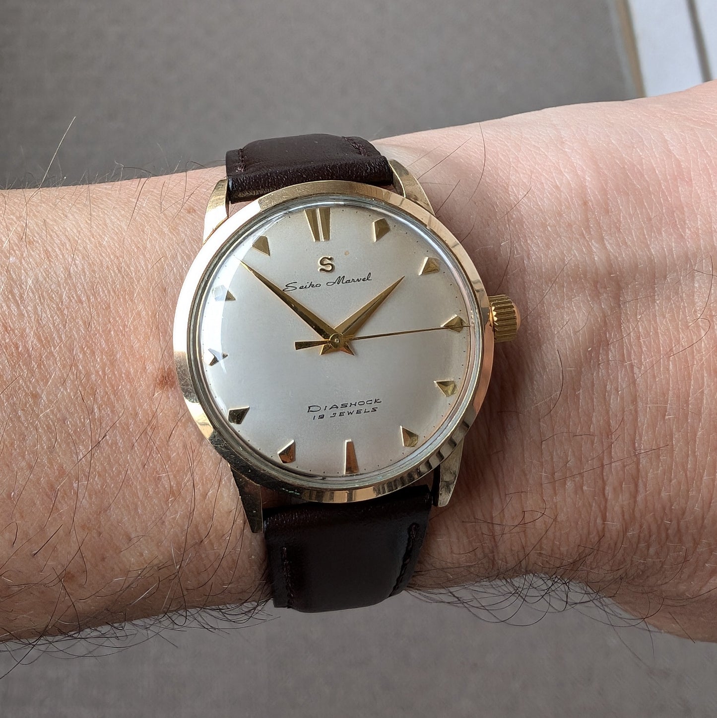 Reserved! Do not buy! 1958 Seiko Marvel 14058