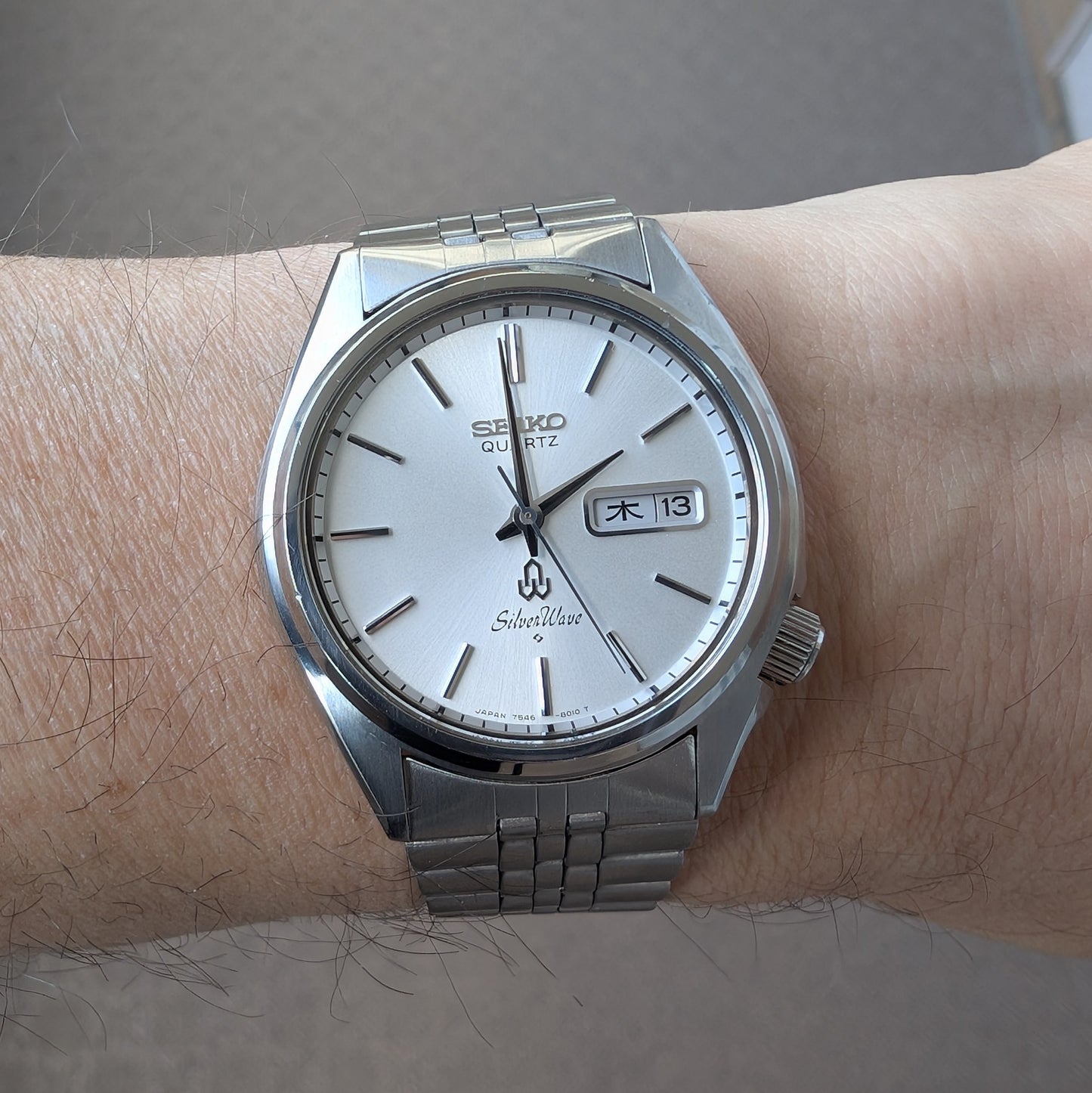 1977 Seiko SilverWave Quartz 7546-8010