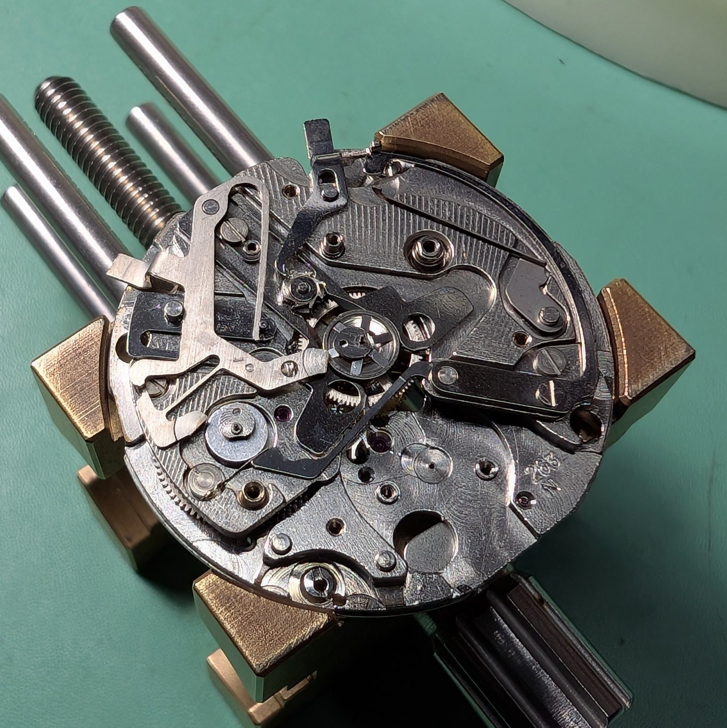 1972 Seiko Flyback Chronograph "Reverse Baby Panda" 7018-7000
