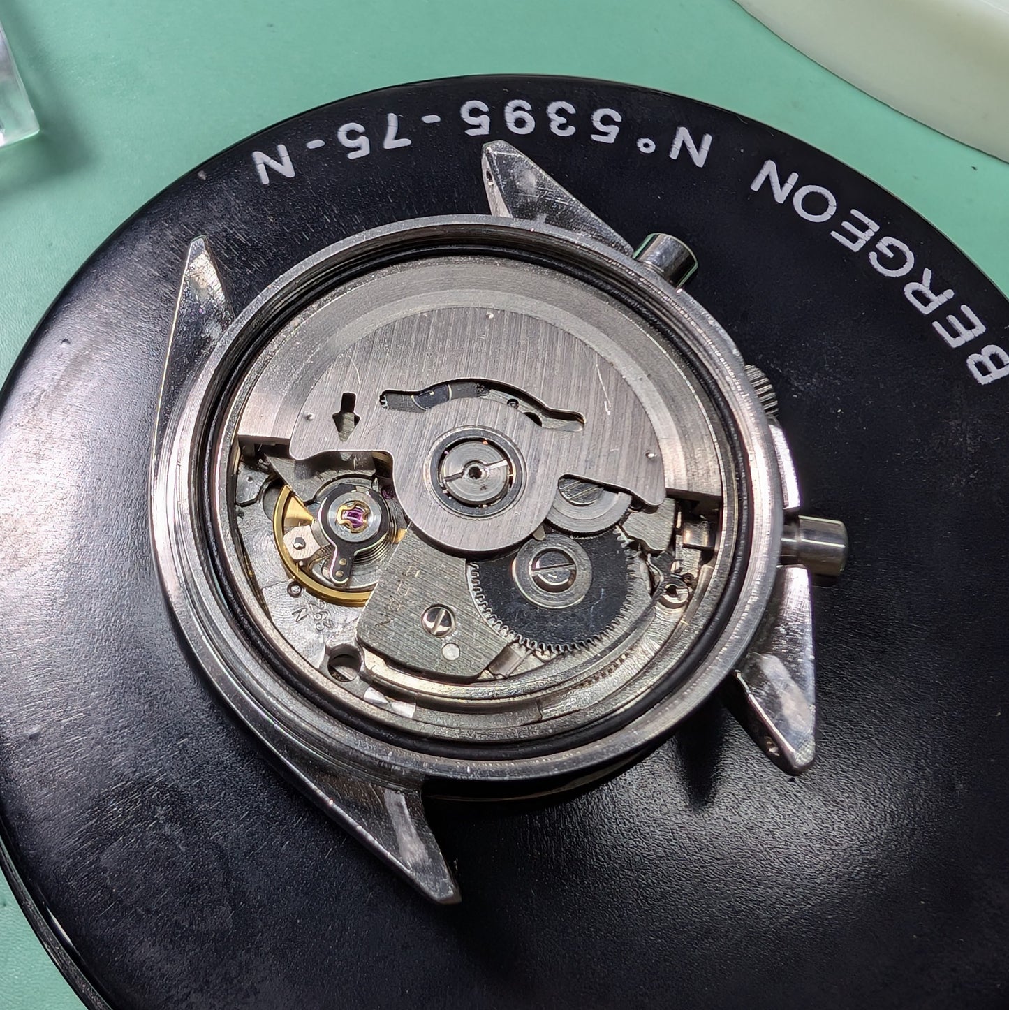 1972 Seiko Flyback Chronograph "Reverse Baby Panda" 7018-7000