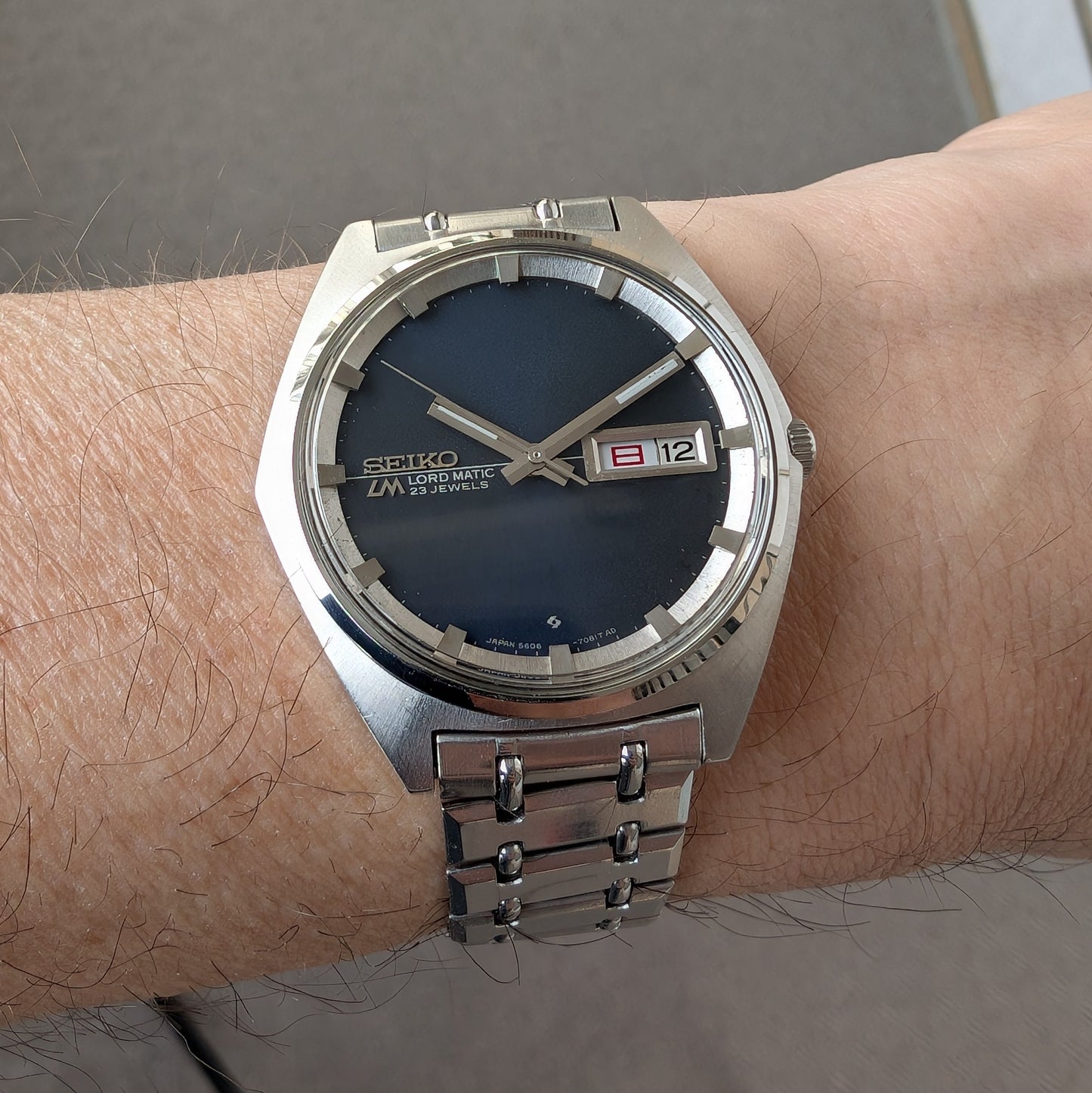 1968 Seiko Lord Matic 5606- 7090