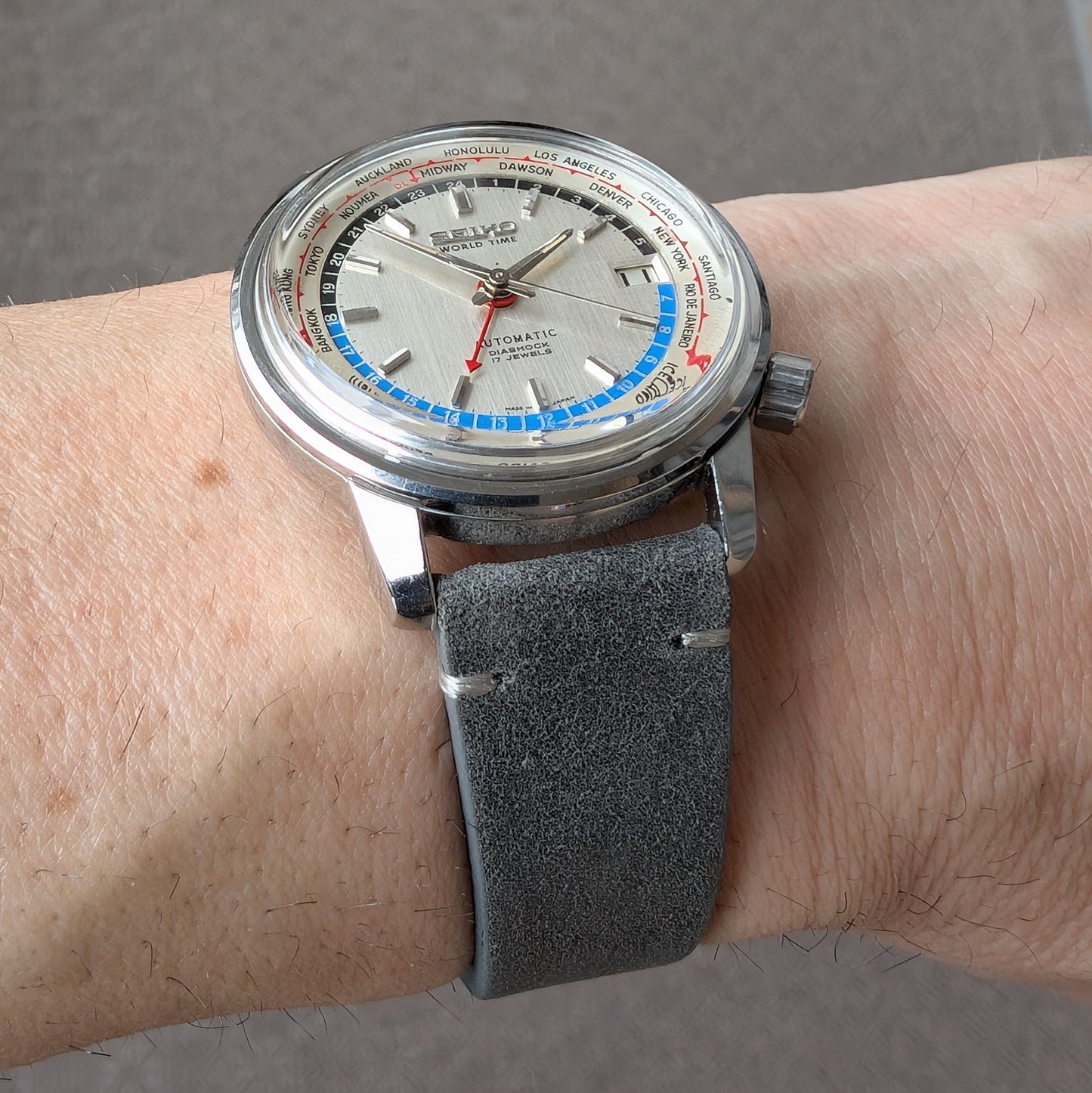 1964 Seiko World Time 6217-7000