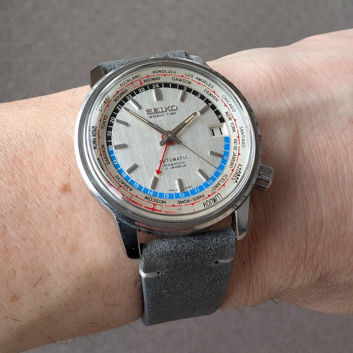 1964 Seiko World Time 6217-7000
