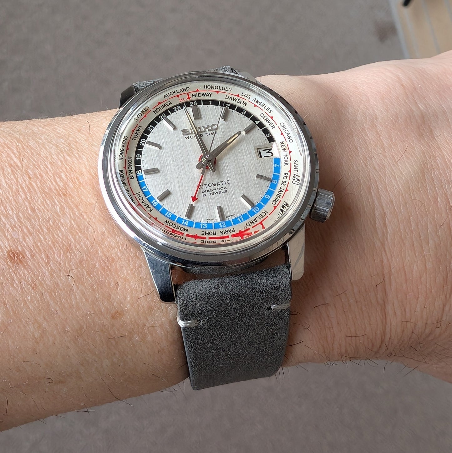1964 Seiko World Time 6217-7000