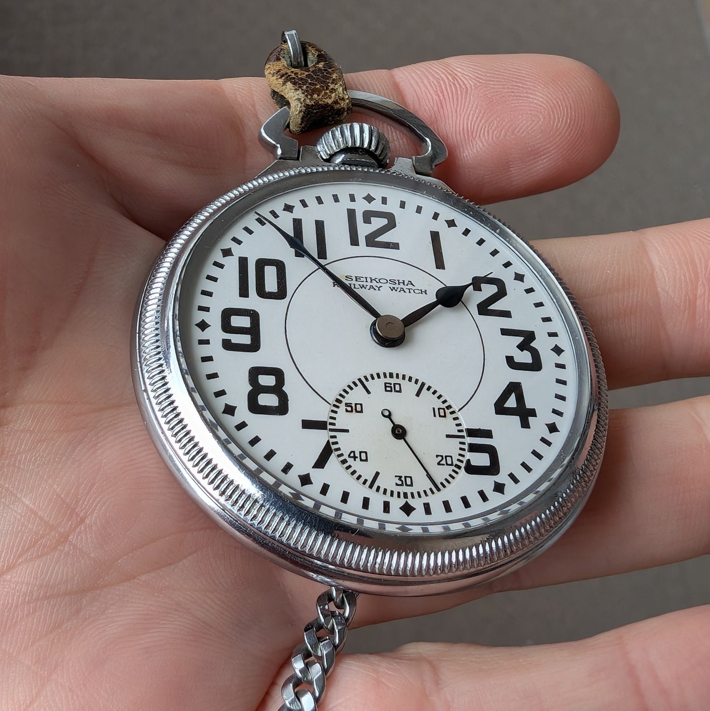 1930's Seikosha Railway Pocket Watch