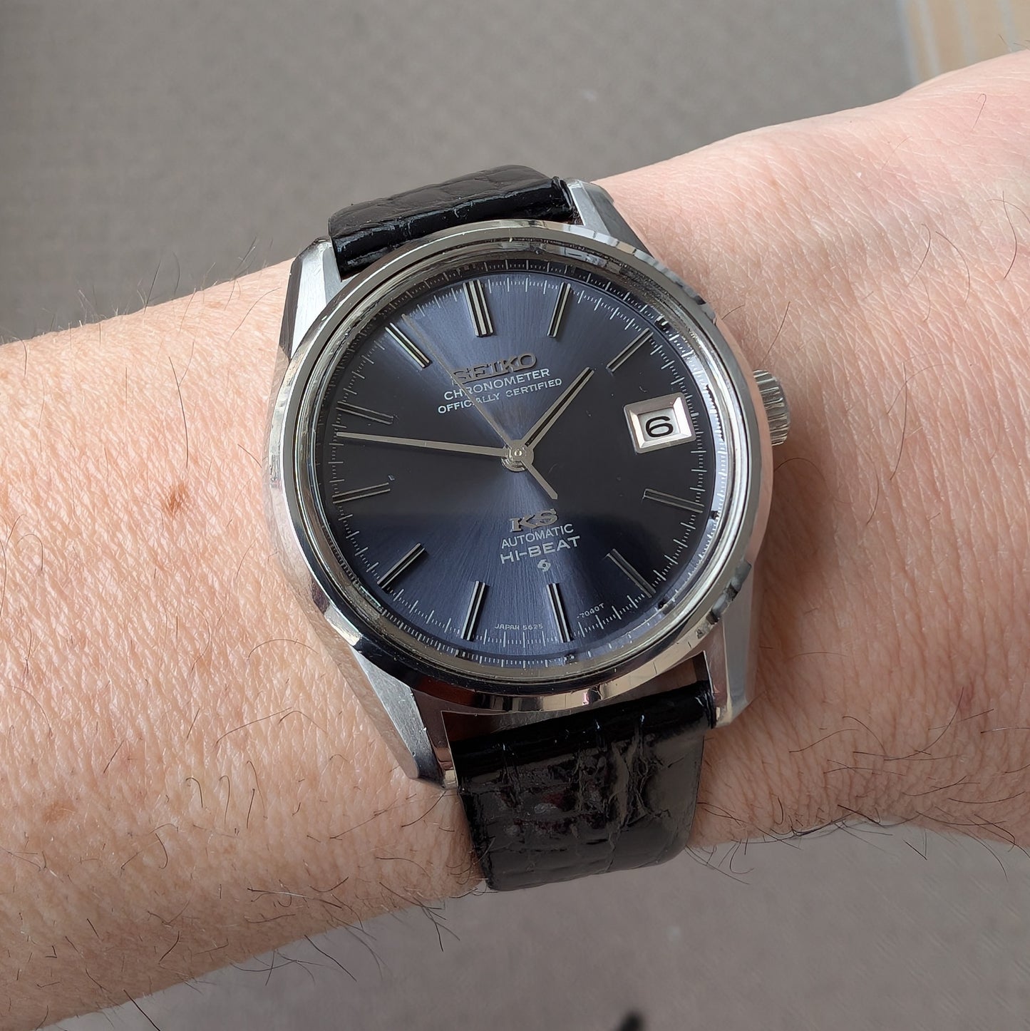 1972 Seiko KS Chronometer Officialy Certified 5625-7040