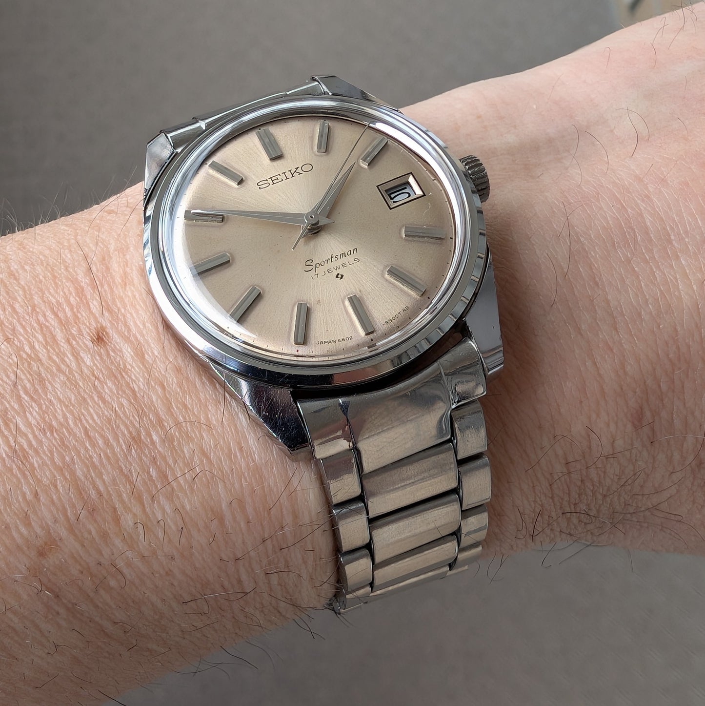 1968 Seiko Sportsman 6602-9982