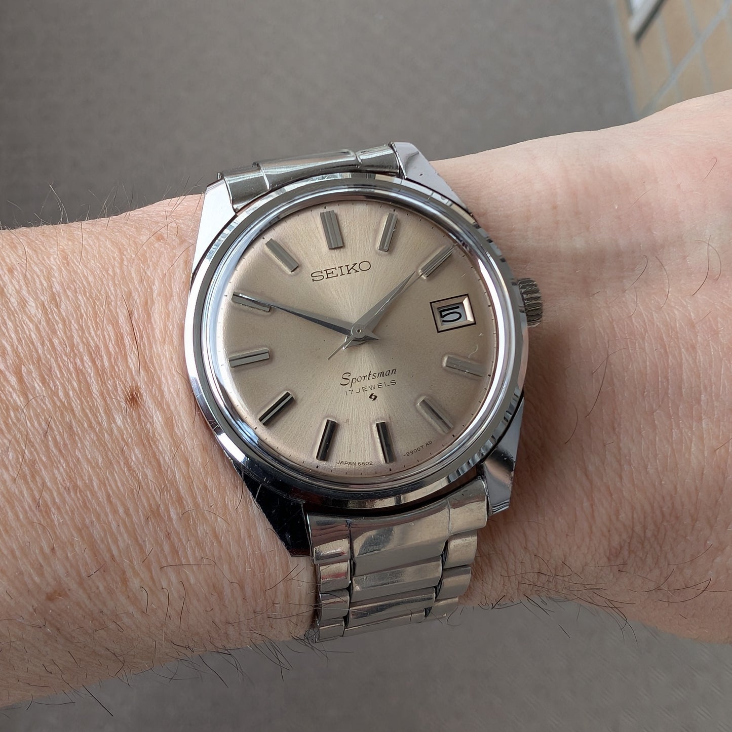 1968 Seiko Sportsman 6602-9982