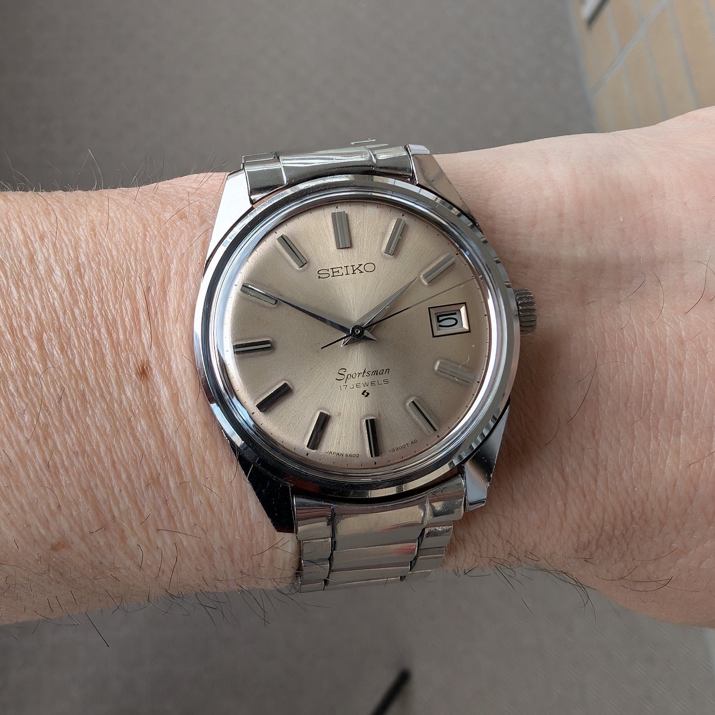 1968 Seiko Sportsman 6602-9982