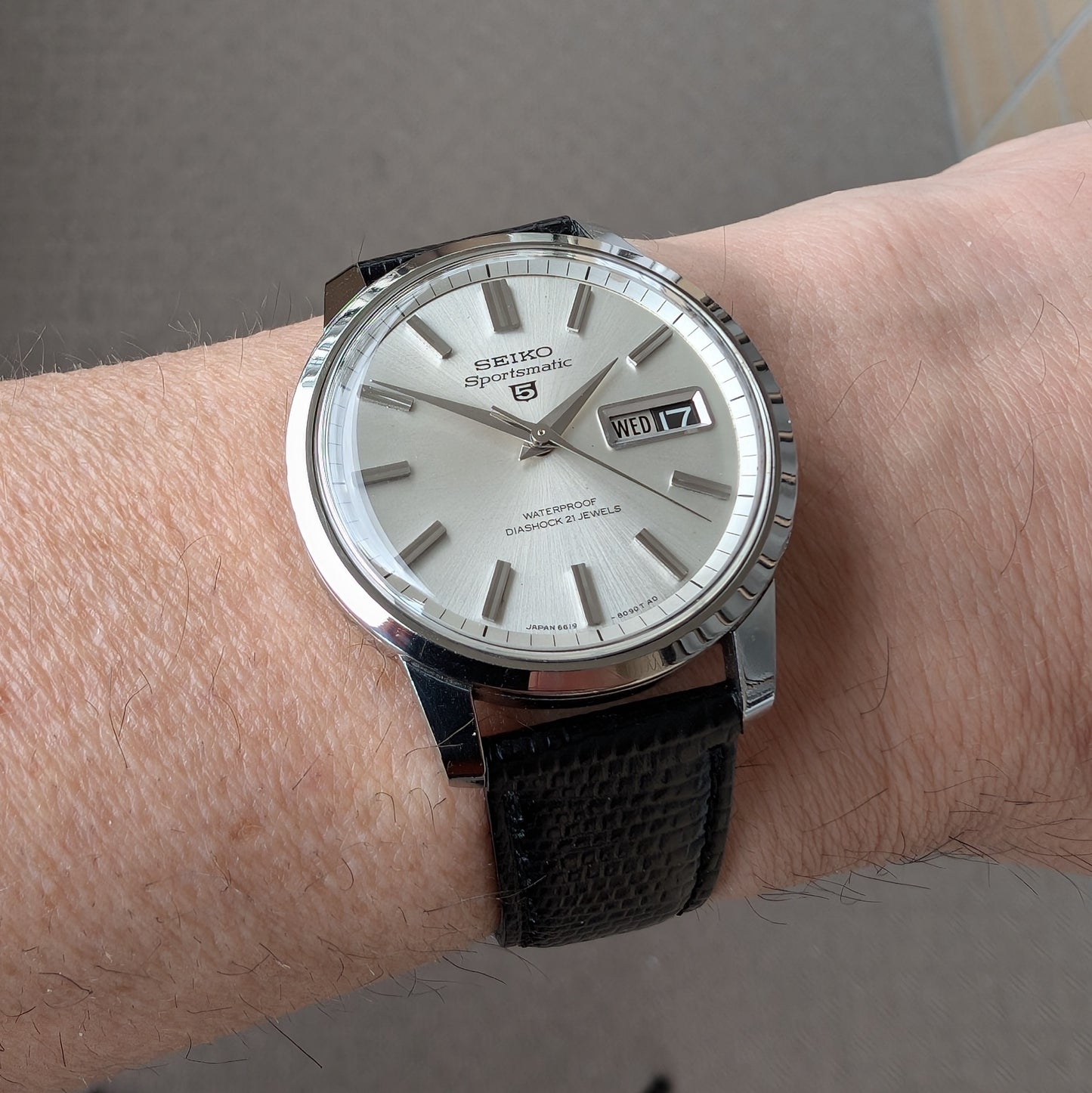 1966 Seiko Sportsmatic 5 6619-8140