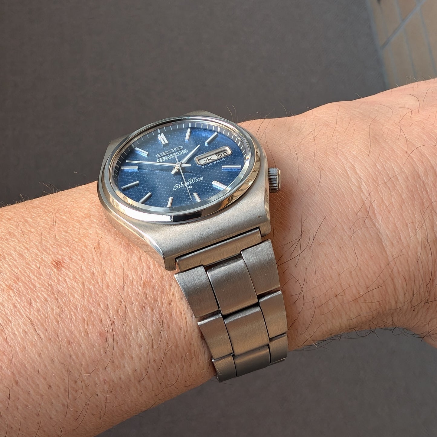 1976 Seiko Actus SilverWave 6306-8010
