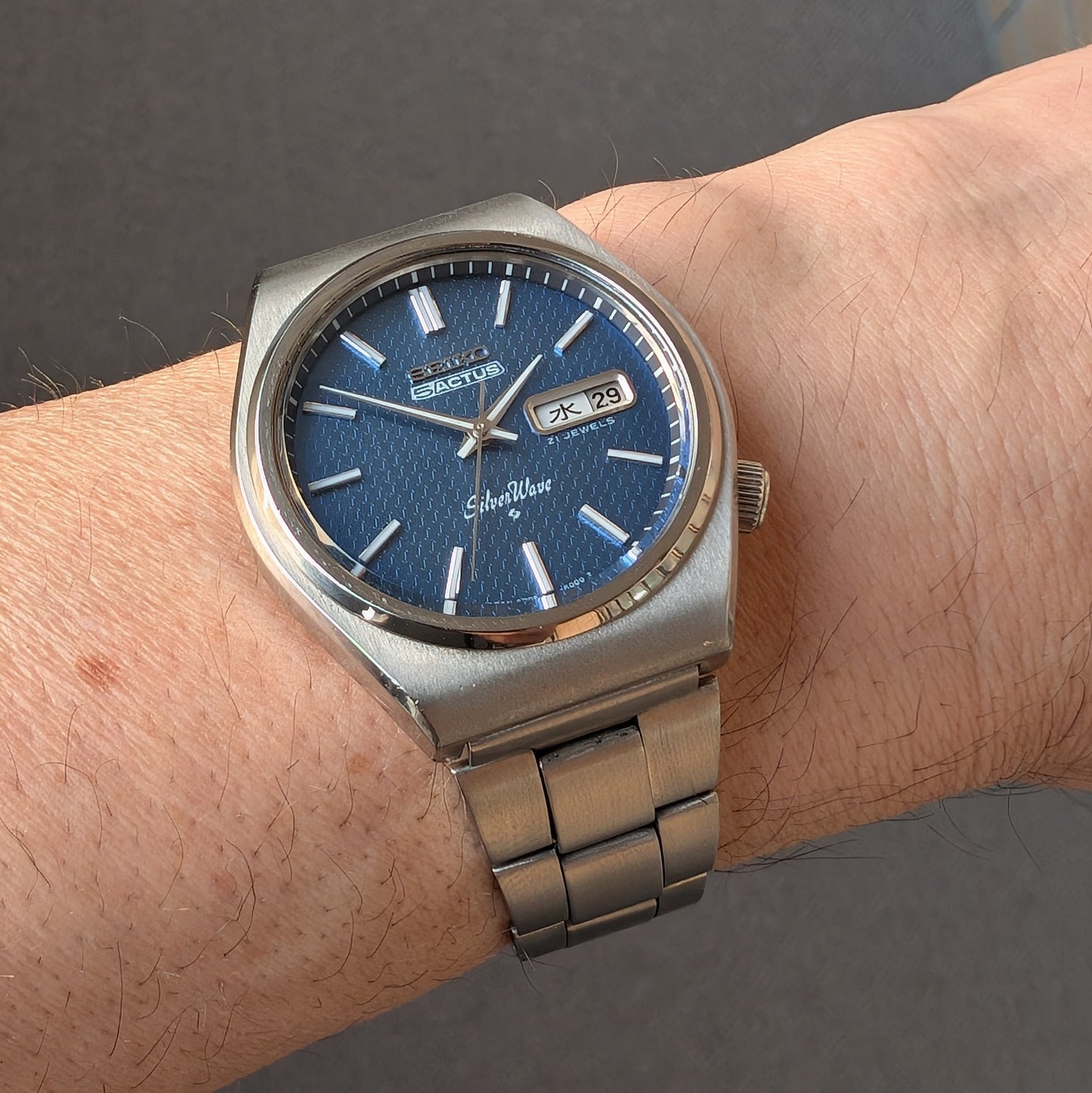 1976 Seiko Actus SilverWave 6306-8010