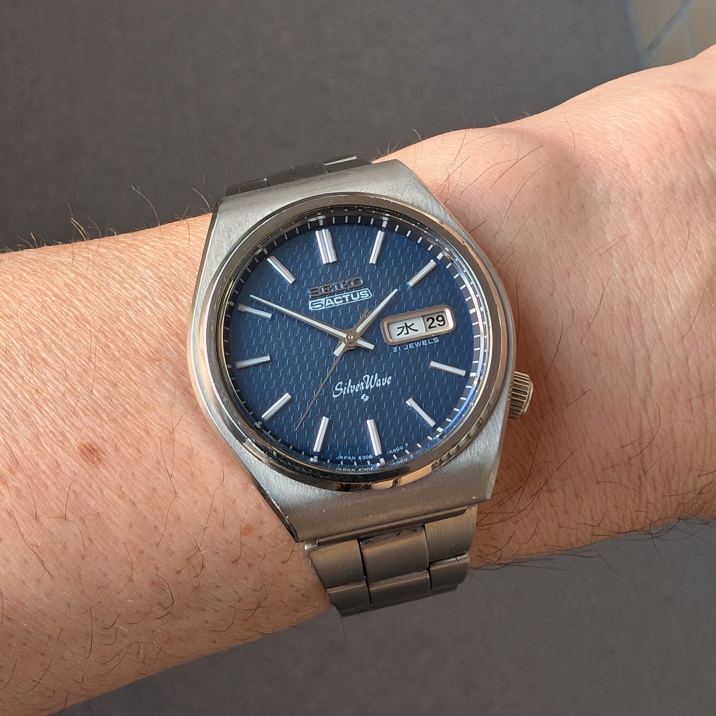 1976 Seiko Actus SilverWave 6306-8010