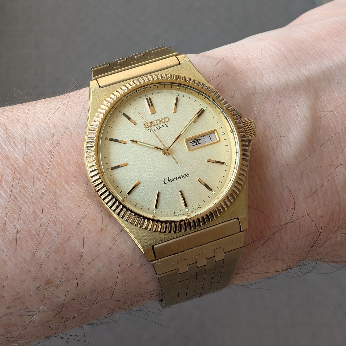 1986 Seiko Chronos 7433-7010
