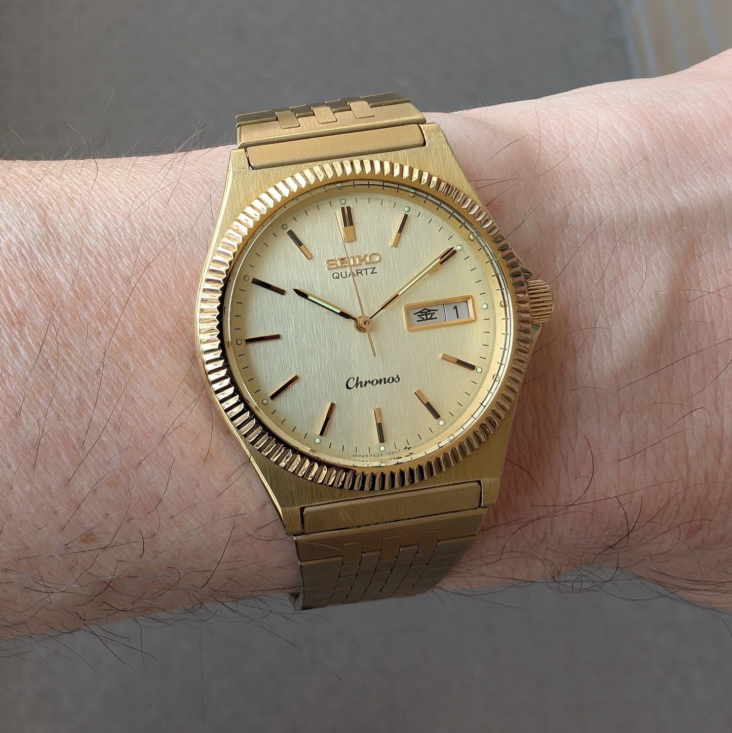 1986 Seiko Chronos 7433-7010