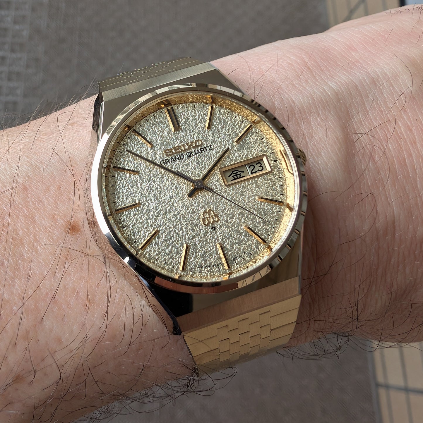 Reserved! Do not buy! 1978 Seiko Grand Quartz HGP 9943-8020