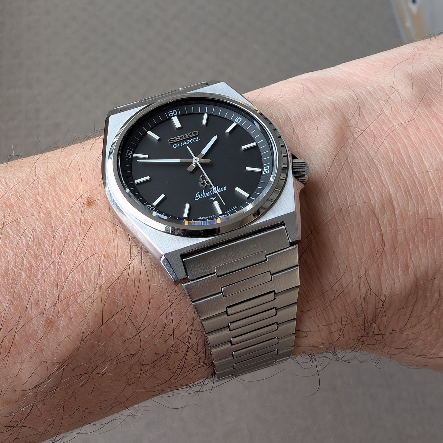 1978 Seiko Quartz SilverWave 7121-8020