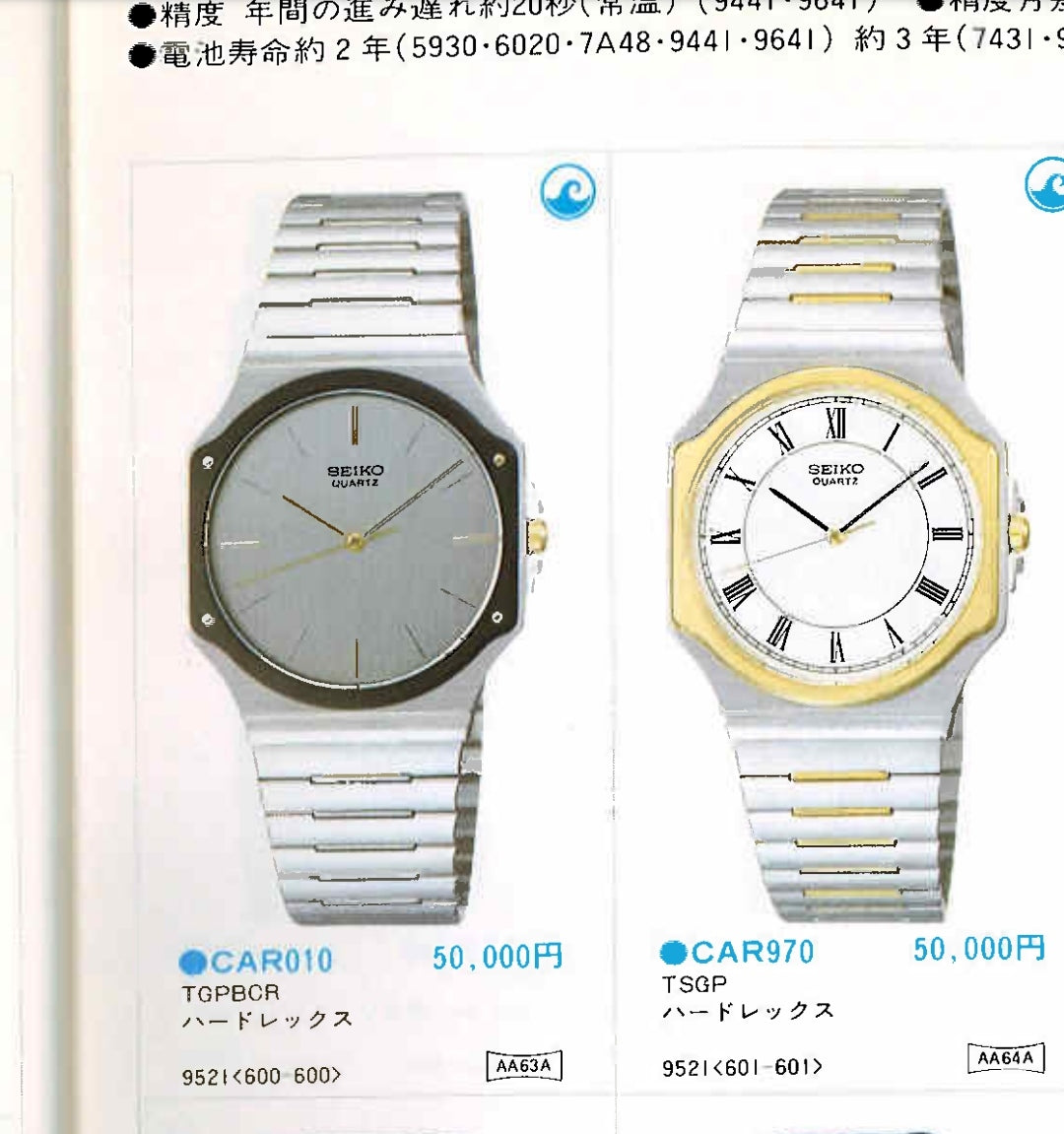 1983 Seiko Quartz 9521-6000