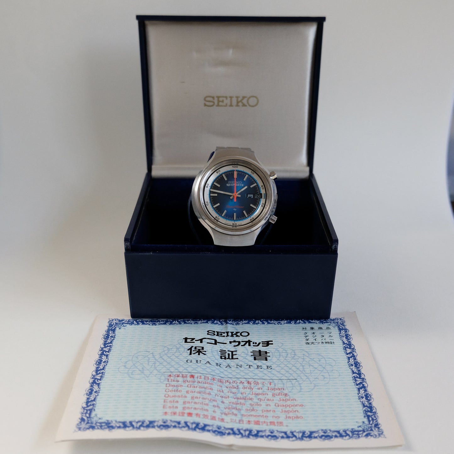 1974 Seiko 5 Sports Speed-Timer 7015-8000