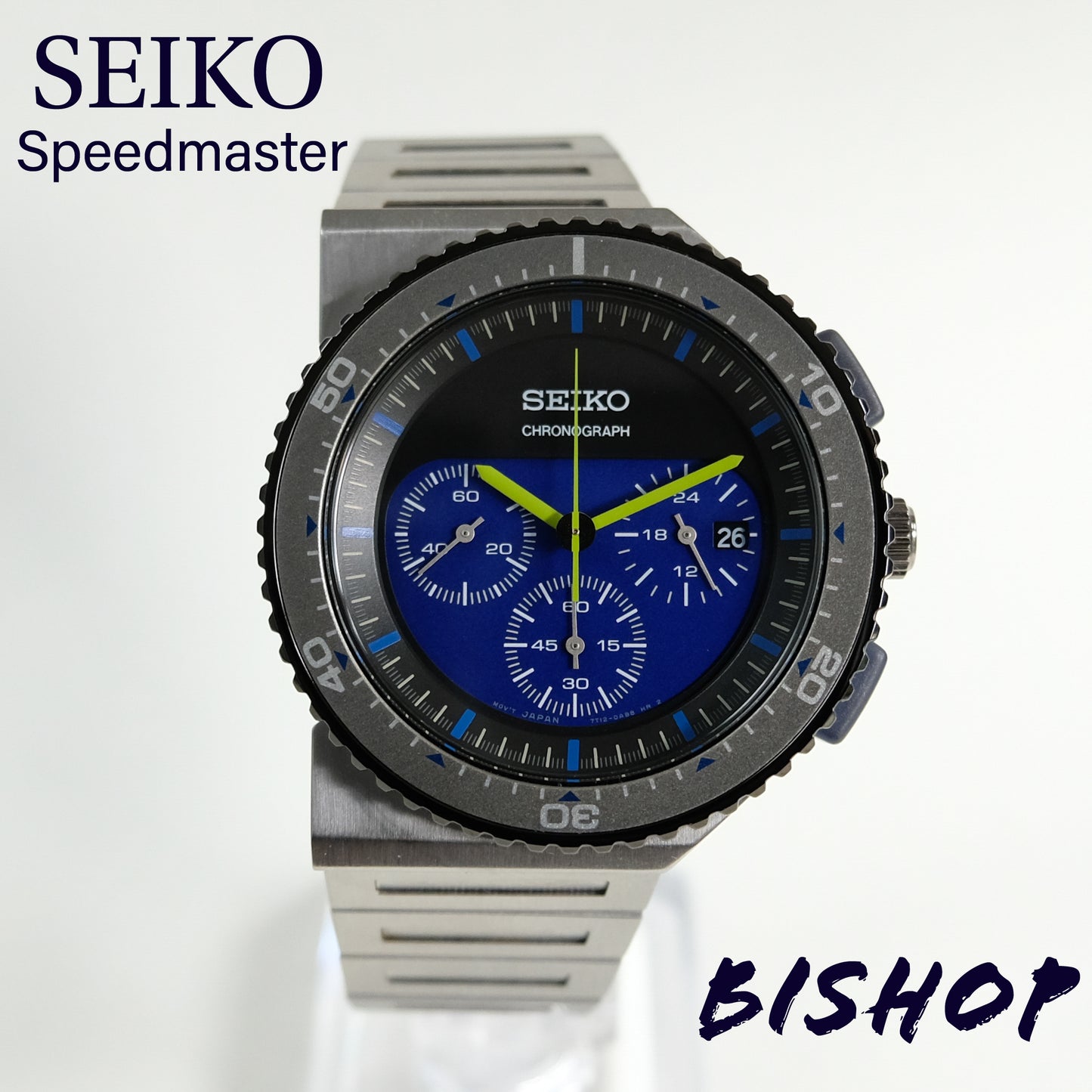 Seiko Speedmaster "Bishop" Giugiaro design Chronograph SCED021