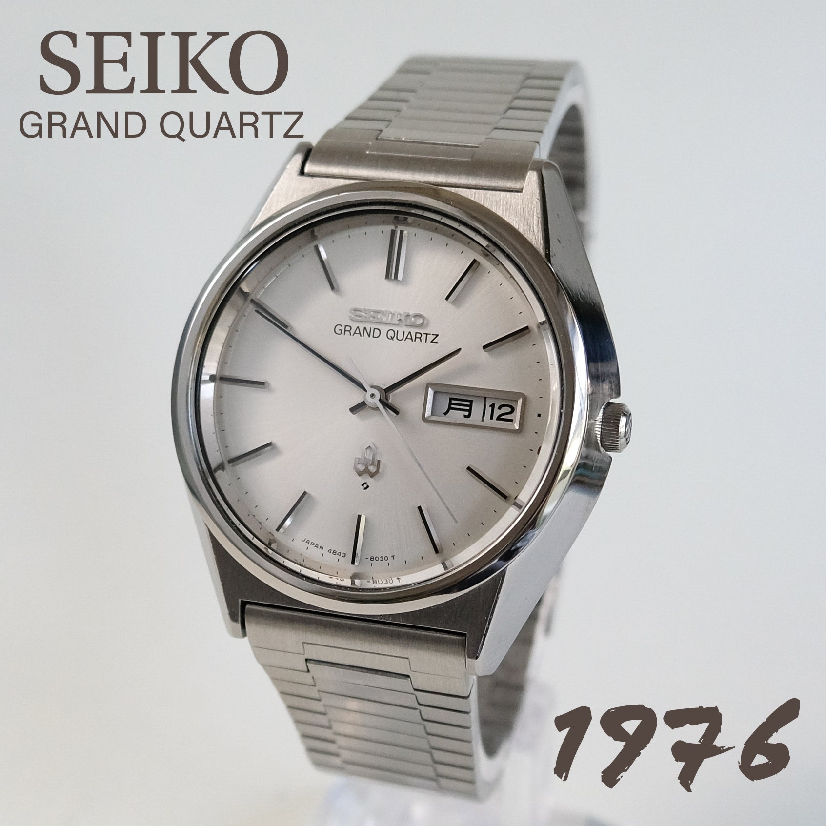 1976 Seiko Grand Quartz 4843-8041