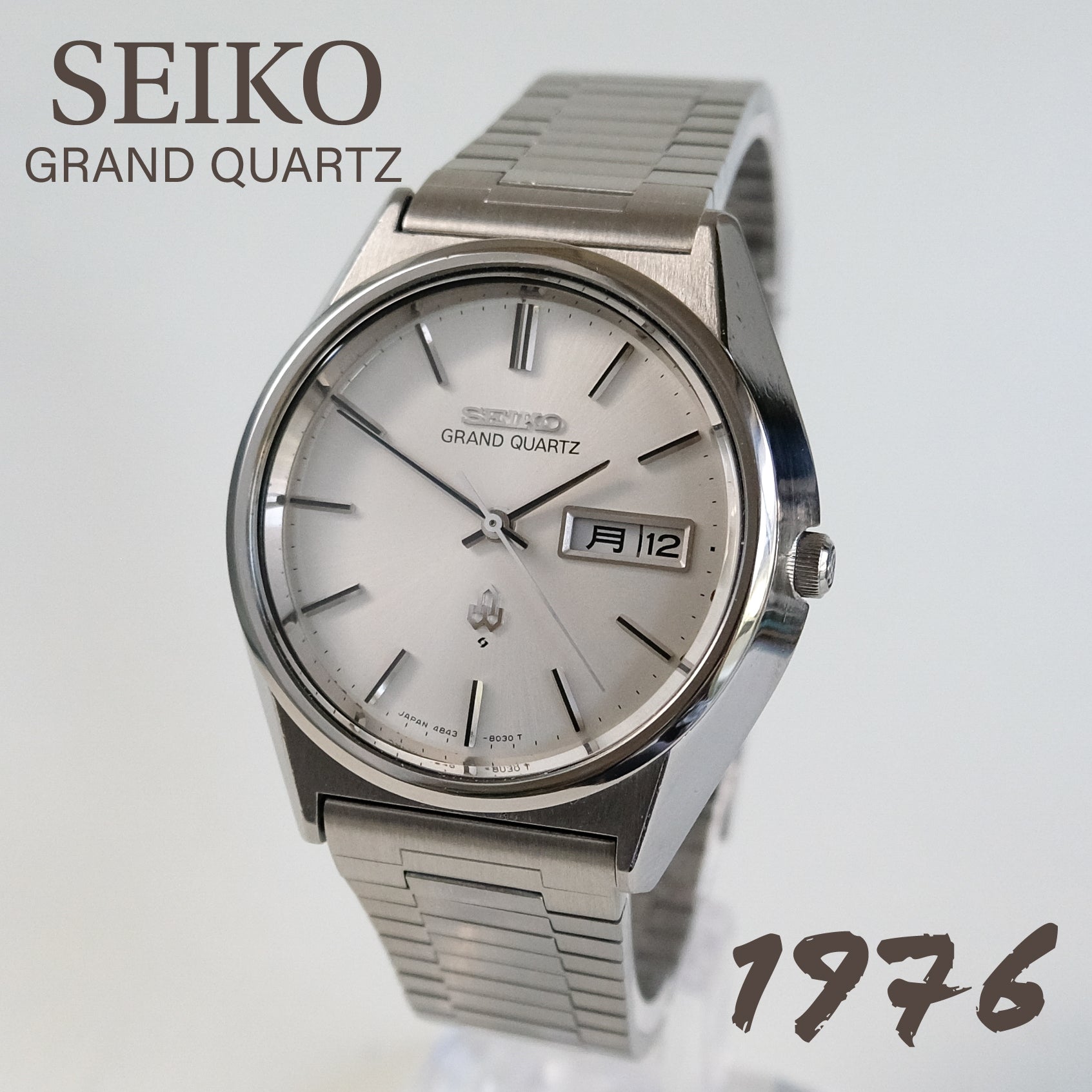 1976 Seiko Grand Quartz 4843 8041