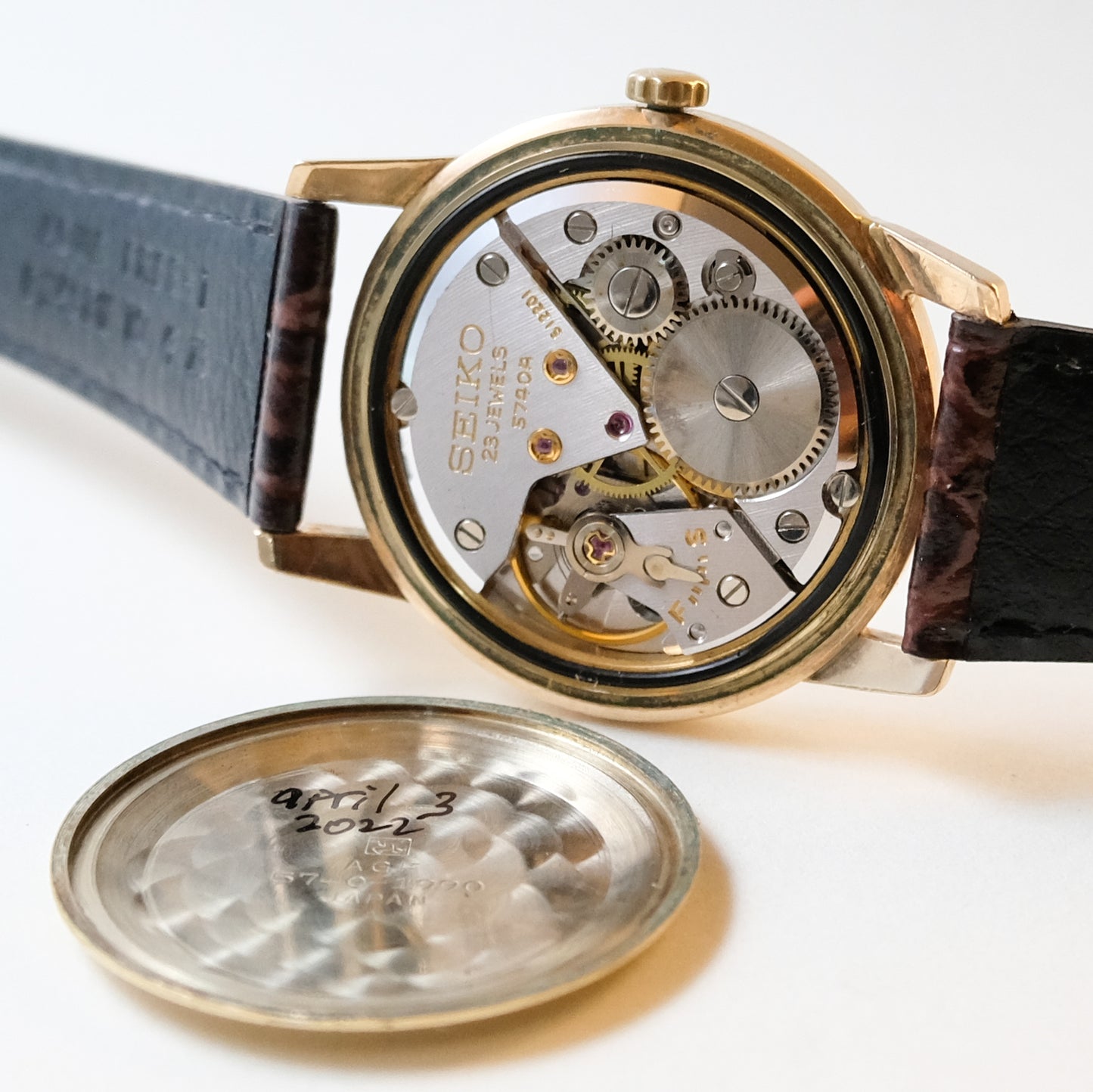 1964 All Gold Filled Seiko Lord Marvel 5740-1990