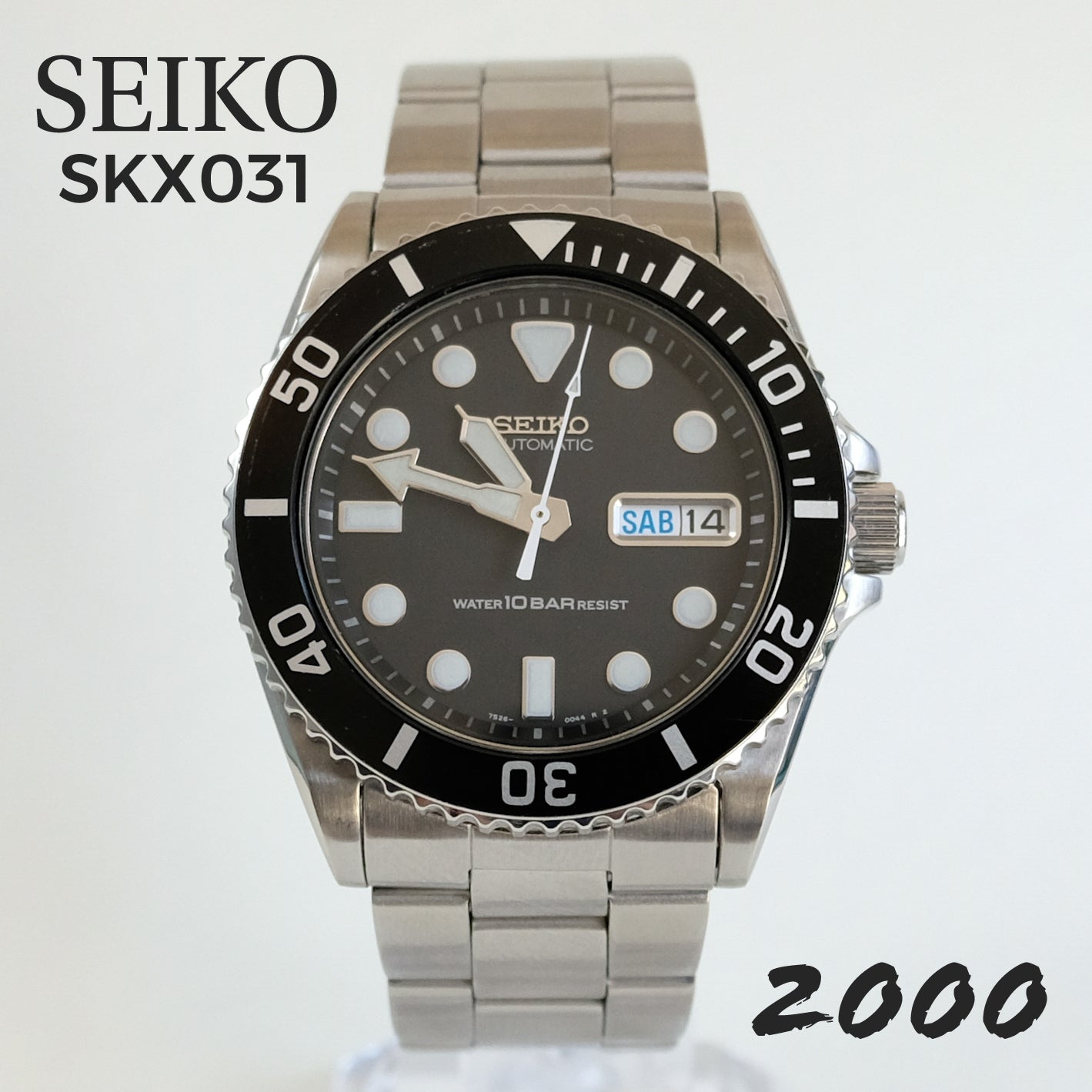 2000 Seiko SKX031 7S26-0040