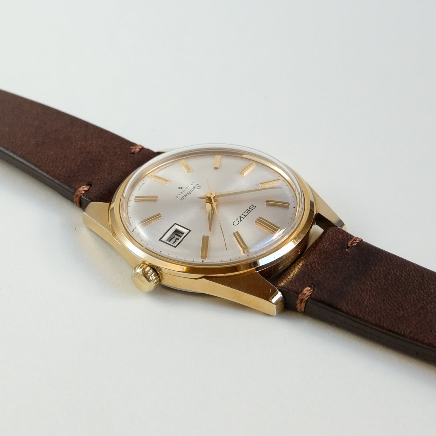 1968 Seiko Sportsman SGP 6602-9982 plus two Seiko straps
