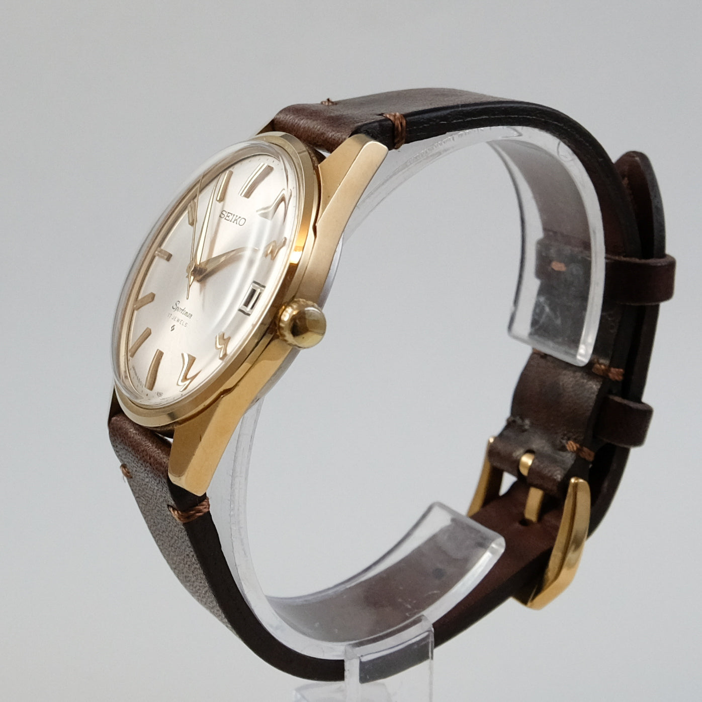 1968 Seiko Sportsman SGP 6602-9982 plus two Seiko straps