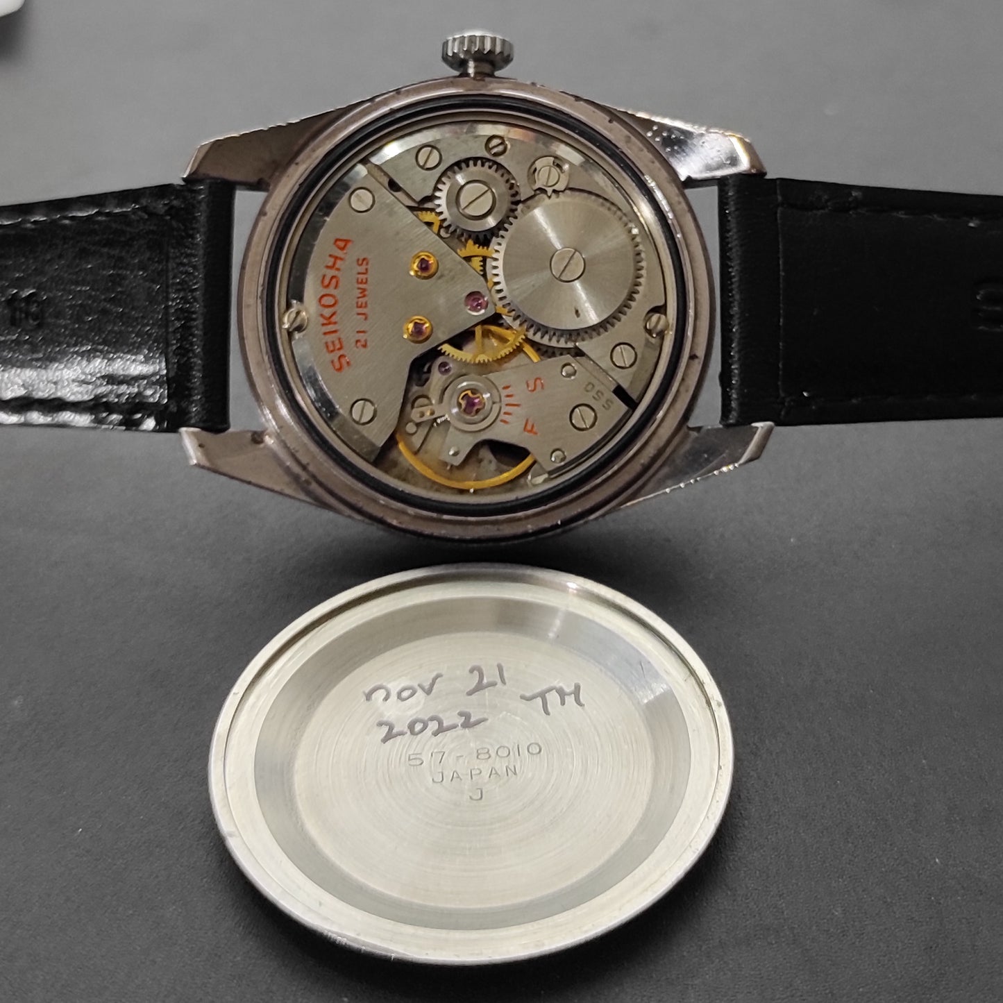 1965 Seiko Crown 57-8010