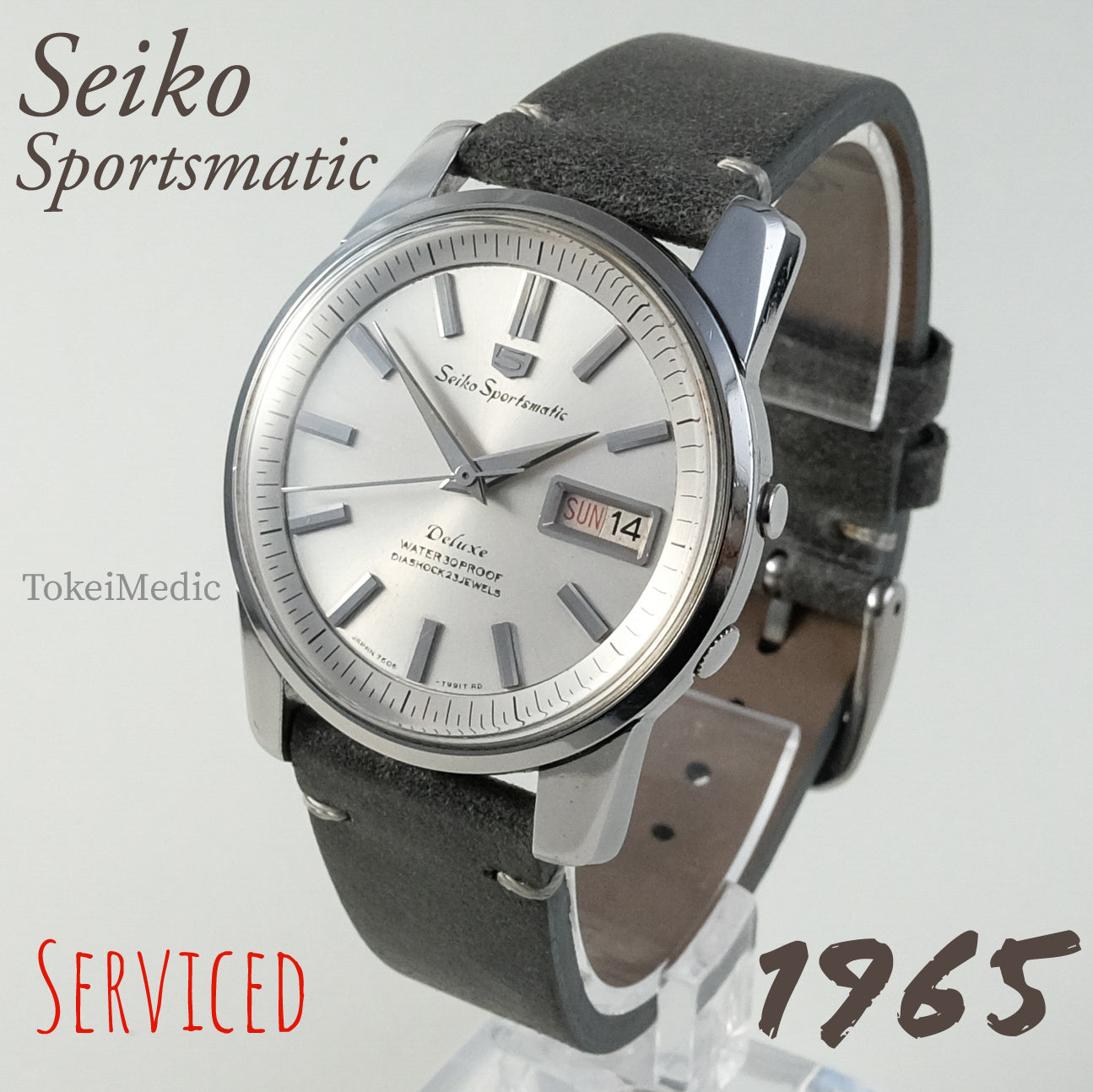 1965 Seiko Sportsmatic Deluxe 7606-7992 – TokeiMedic