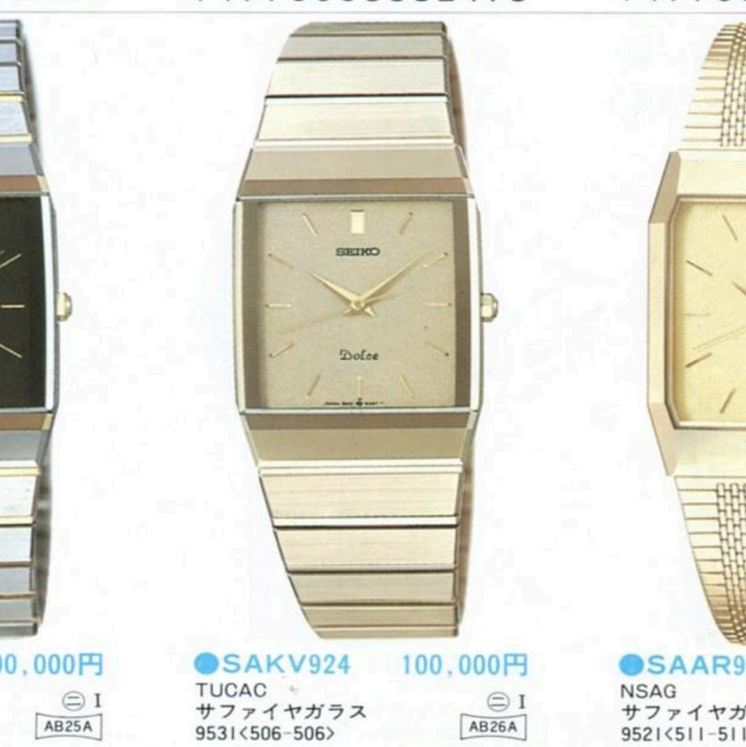 1986 Seiko Dolce 9531-5060