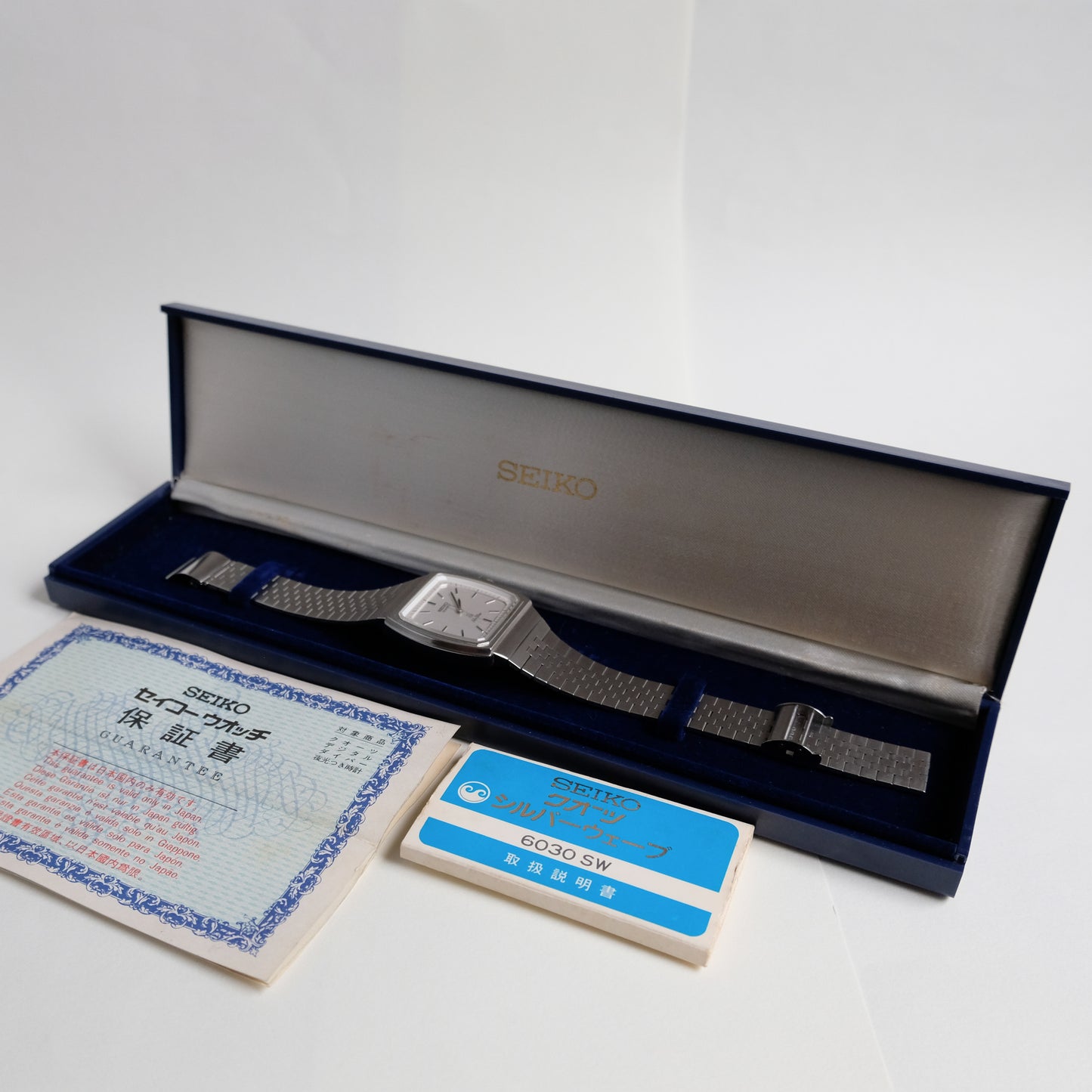 1980 Seiko quartz SilverWave 6030-514A